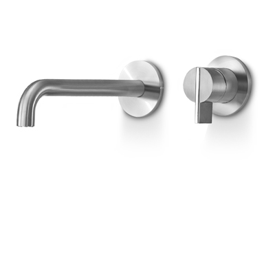 INS 041 Смеситель Для Умывальника Linki INSERT Сатиновая Сталь INS 041 S 278