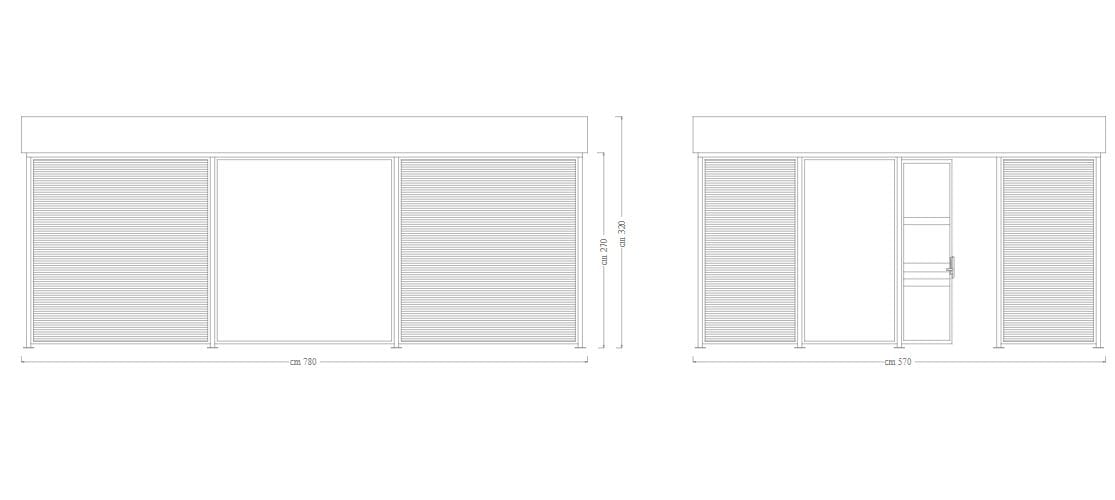 Циклостация из оцинкованной стали DIMCAR MARANELLO ARCH-00100397 - Вид №2