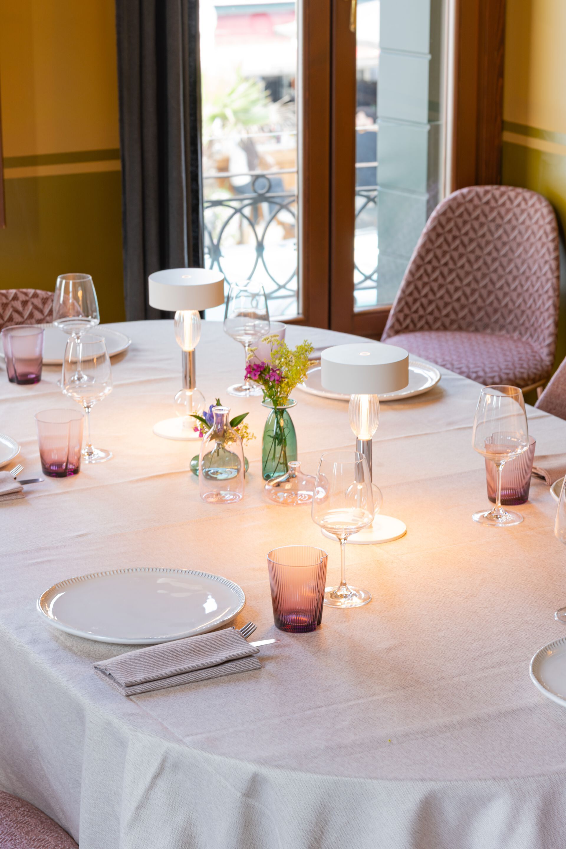 Алюминиевая аккумуляторная батарея настольная лампа Zafferano ROYAL FAMILY WI-FI ARCH-00037954 - Вид №7