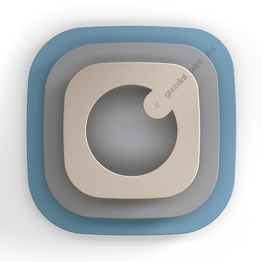 17070852 Набор контейнеров store&more, 2,8 л, 1,55 л, 750 мл, 3 шт. Guzzini  - Вид №6