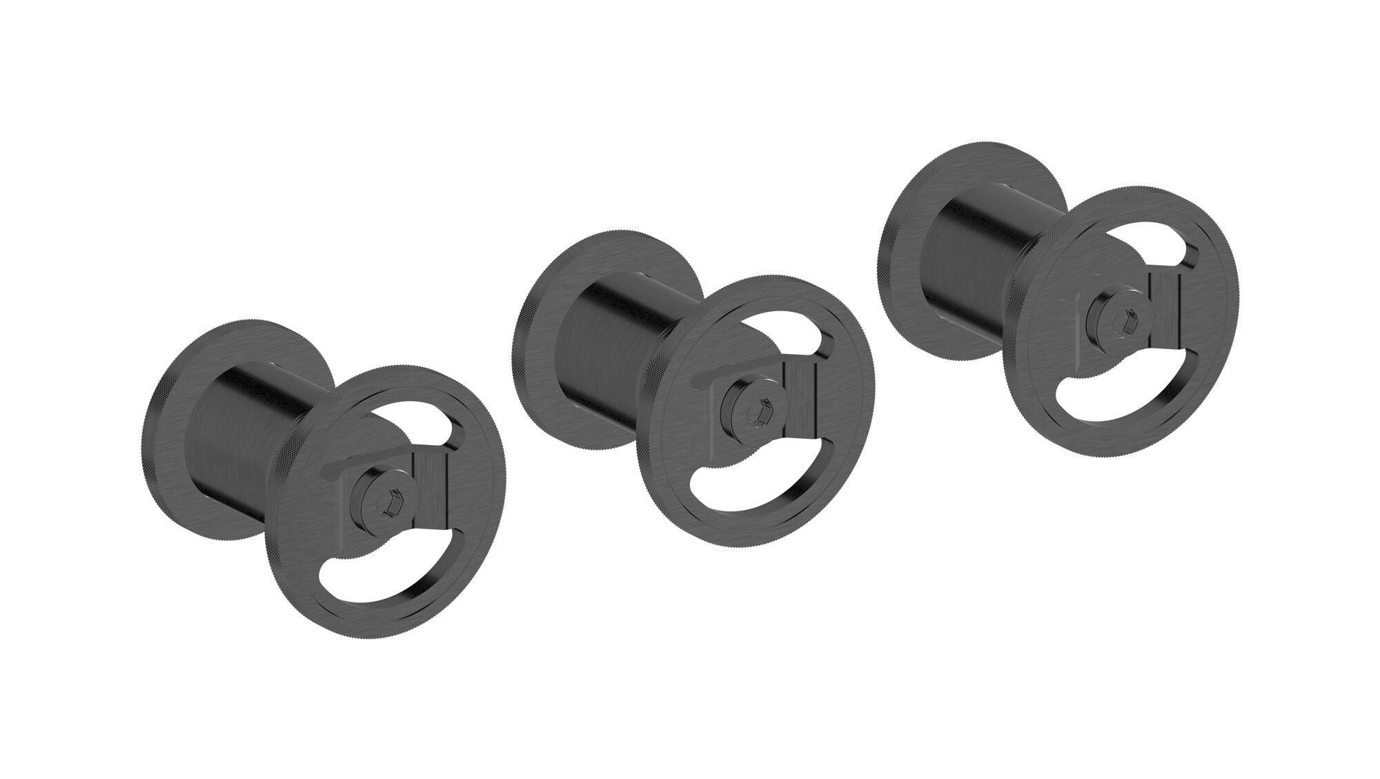 Встраиваемый смеситель для душа с 3 отверстиями и переключателем IB Bold ARCH-00029546 - Вид №6