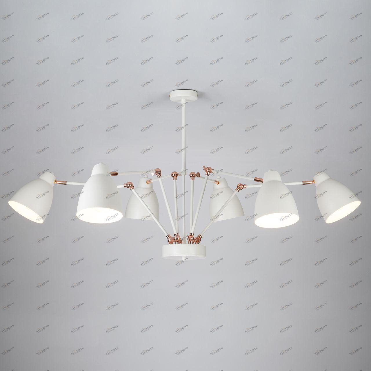 Потолочная люстра Eurosvet Loft 70084/6 белый EUROSVET LOFT 184396 Белый