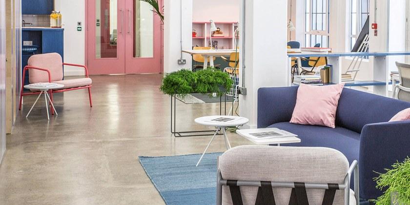 Deadgood Кресло с обивкой из ткани с подлокотниками Working girl Wg5s - Вид №5