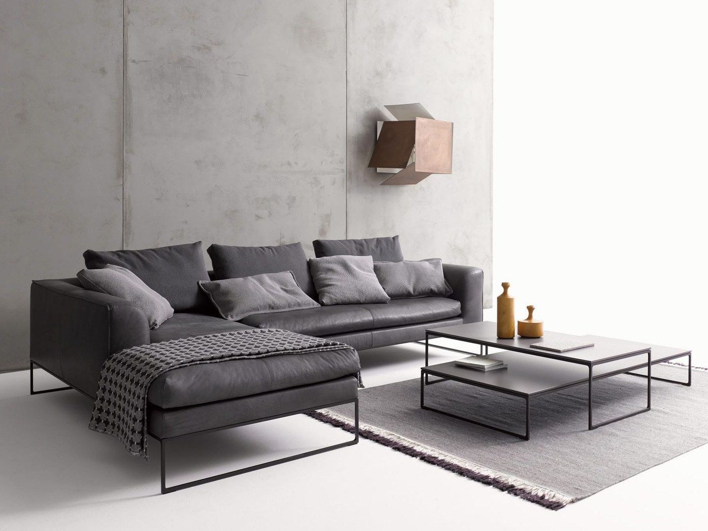 Секционный диван для контрактной ткани COR Mell Lounge ARCH-00042655 - Вид №1