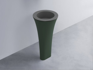 AMLA45-CM+AMPILT-CM+AMCOLT-MU Раковина Amedeo Tondo отдельностоящая cielo Enjoy + Amedeo