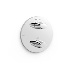 Видимая часть ТЕРМОБЛОКА для скрытого двухходового термоблока-28125001 TRES