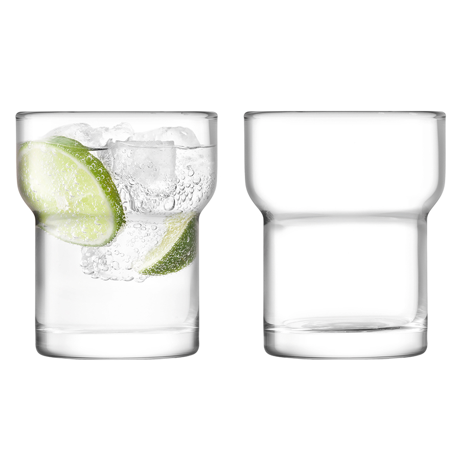 G1323-11-301A Набор из 2 стаканов utility 300 мл прозрачный LSA International 