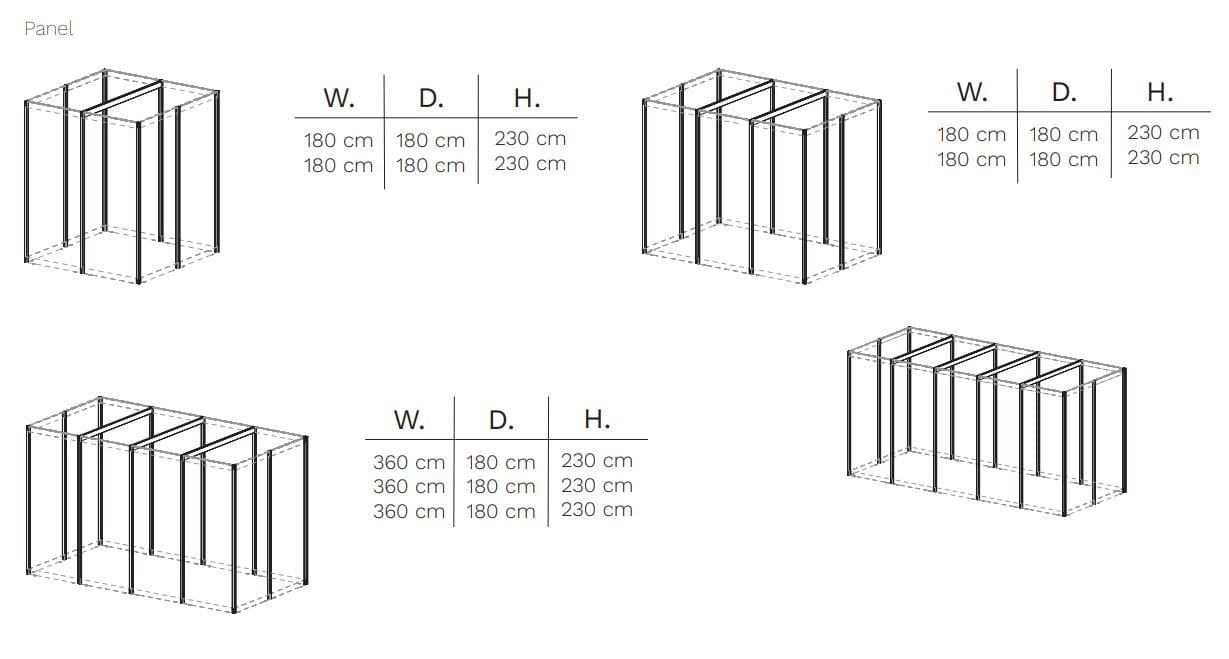 Передвижная стена для офиса FREZZA Pal System ARCH-00022648 - Вид №38