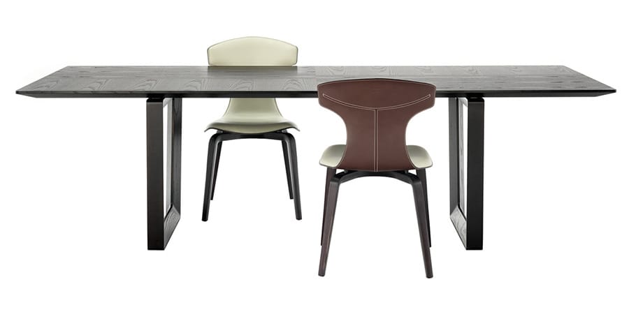 Прямоугольный стол из массива дерева Poltrona Frau ARCH-00104277 - Вид №5