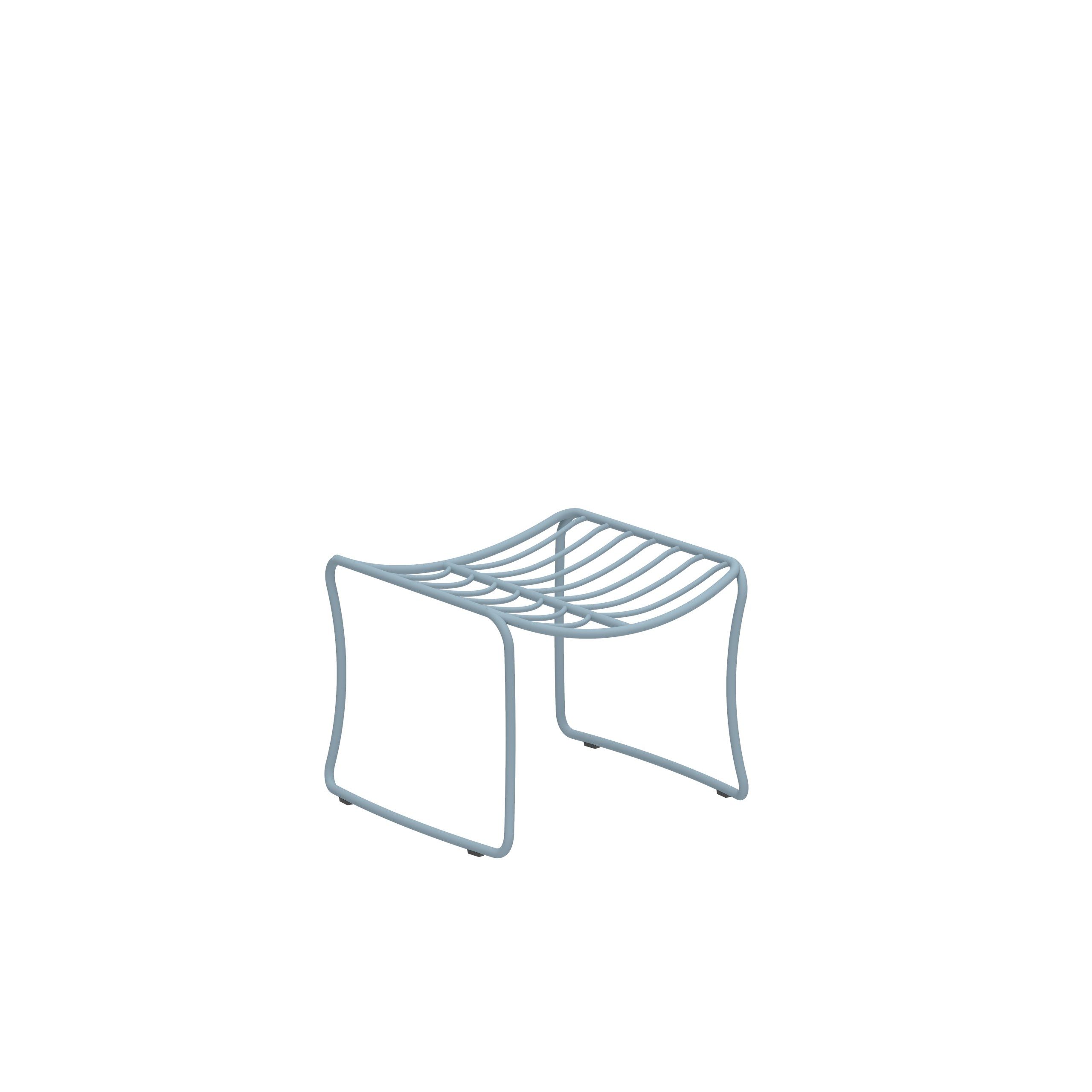 Квадратная подставка для ног из нержавеющей стали Royal Botania Folia ARCH-00100119 - Вид №14