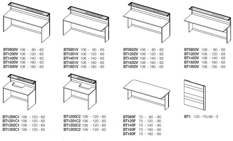 NEWTOM by Ultom Модульная стойка администратора Twist sun-id-1488173 - Вид №10