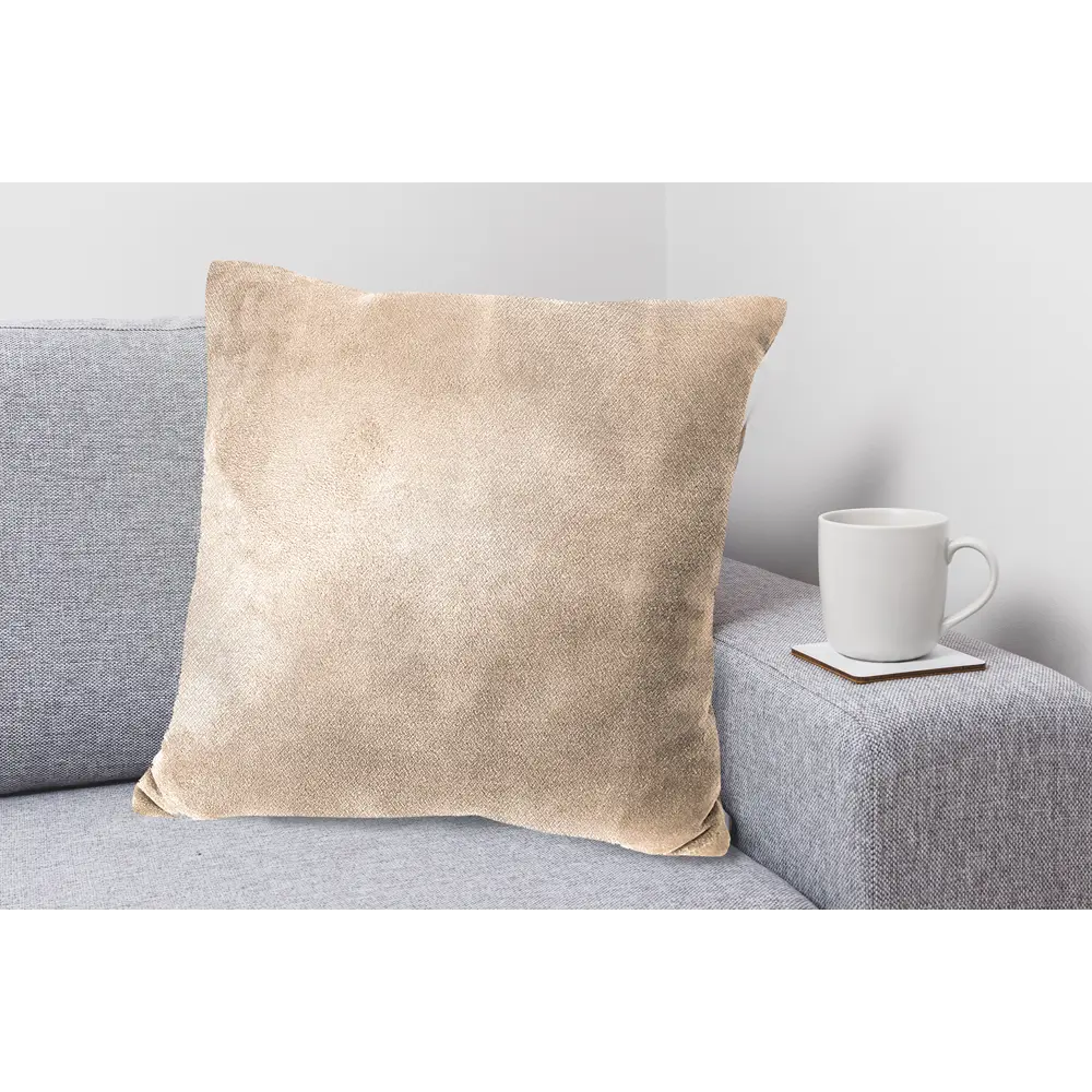 Подушка Seasons Kanet шенилл 45x45 см цвет бежевый 84391954 STLM-2003511  - Вид №3