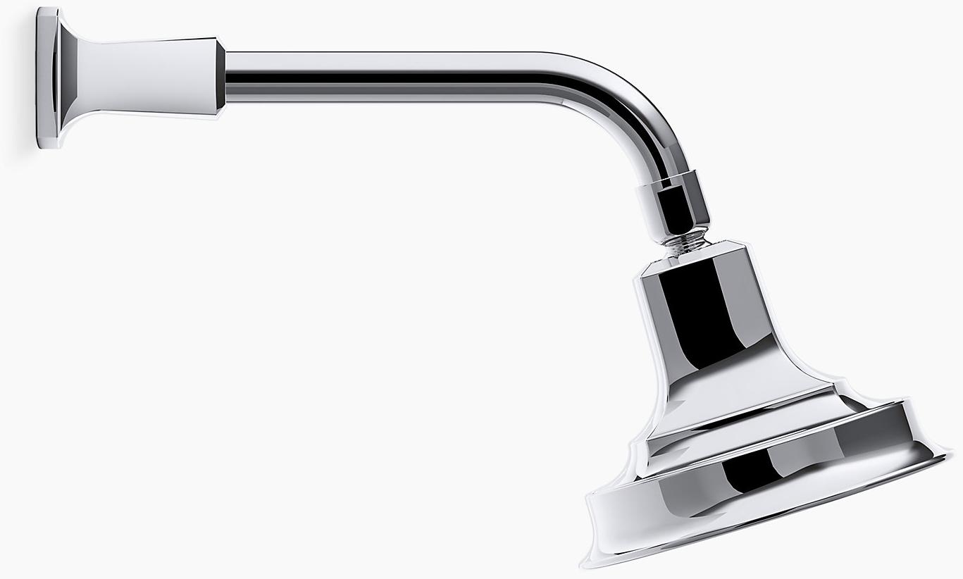 KOHLER Однофункциональная душевая лейка Margaux 2,5 галлона в минуту с технологией всасывания воздуха Katalyst K-16244-AK-AF  - Вид №3