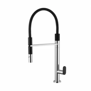 Латунь. 350BSC. Смеситель для кухни с Sprin Quadrodesign