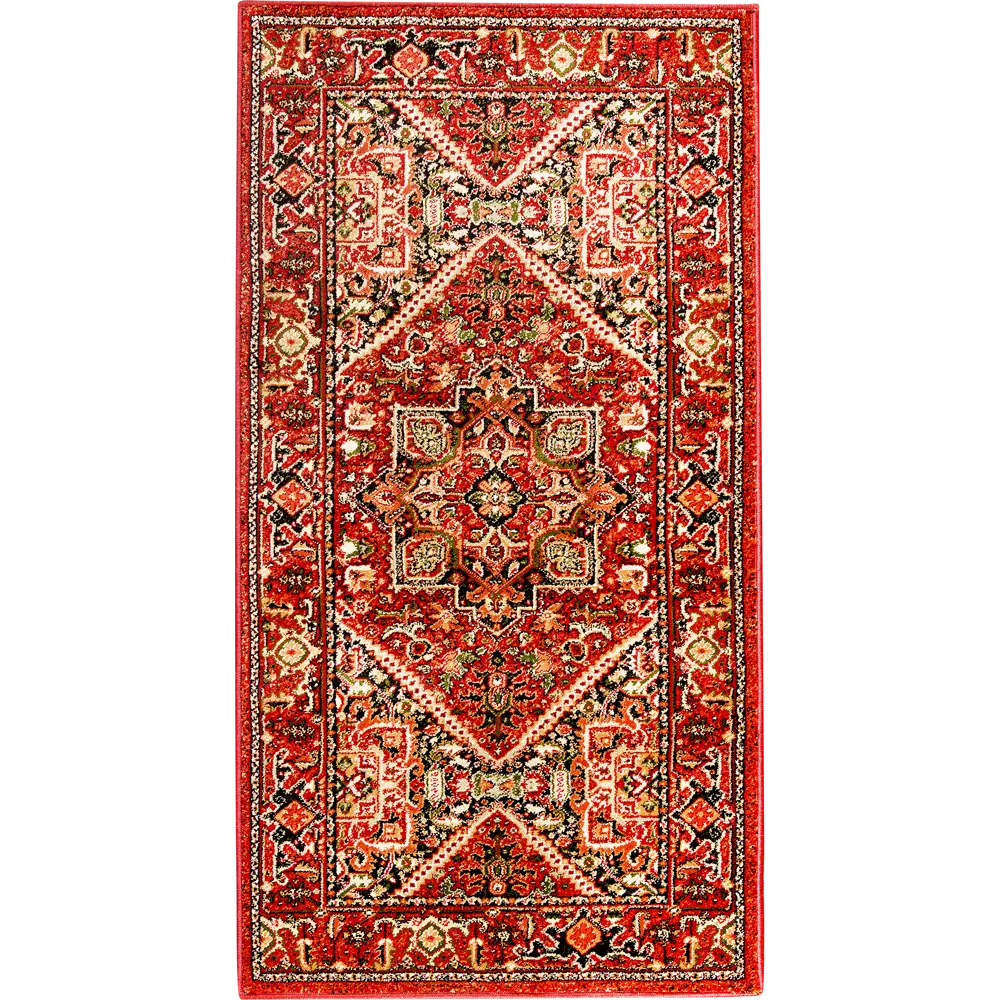 Ковер полипропилен Измир D195B 160x230 см цвет красный MERINOS STLM-2075602