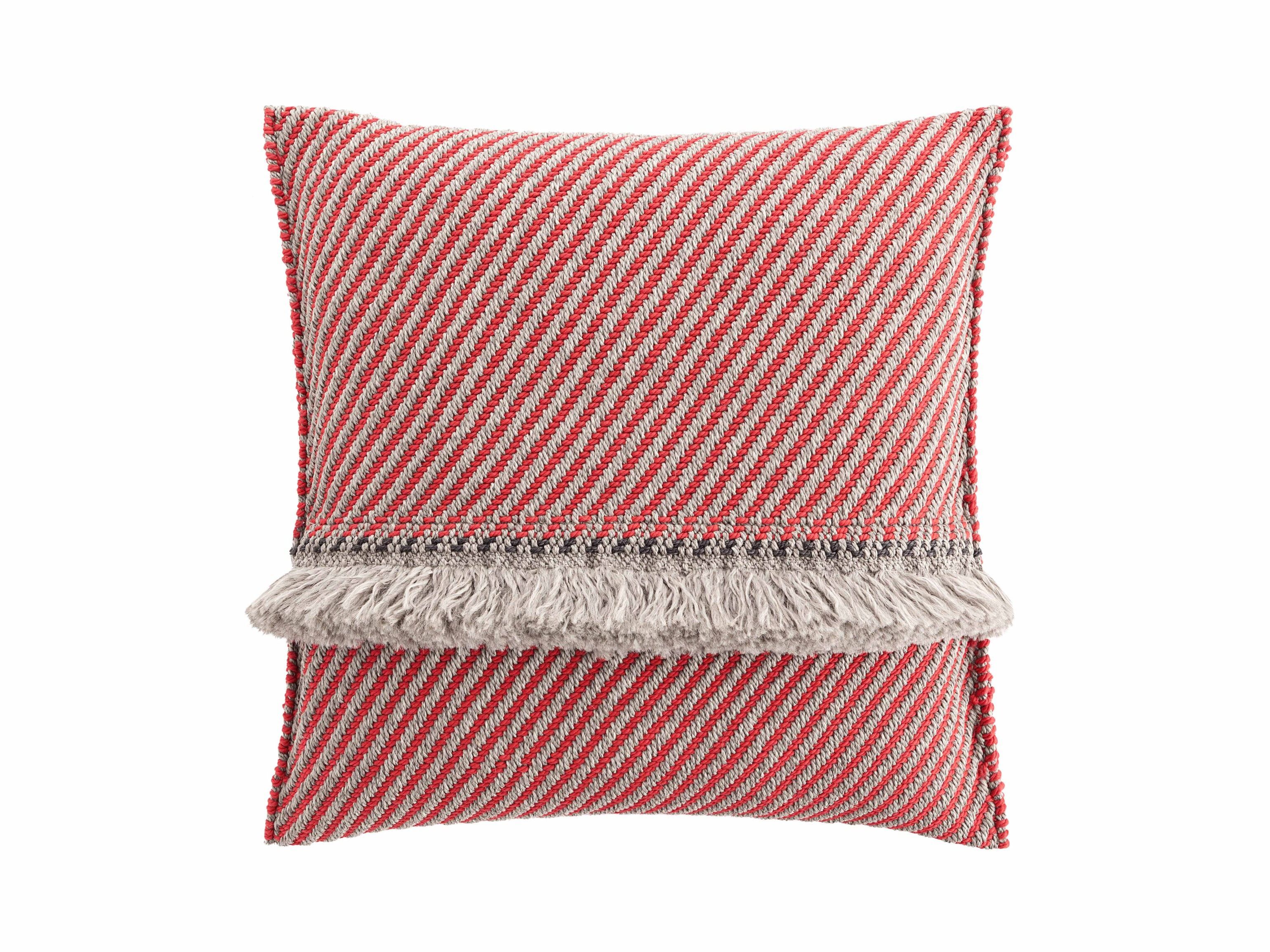 Наружная полипропиленовая квадратная полосатая подушка GAN Garden Layers ARCH-00099106 - Вид №1