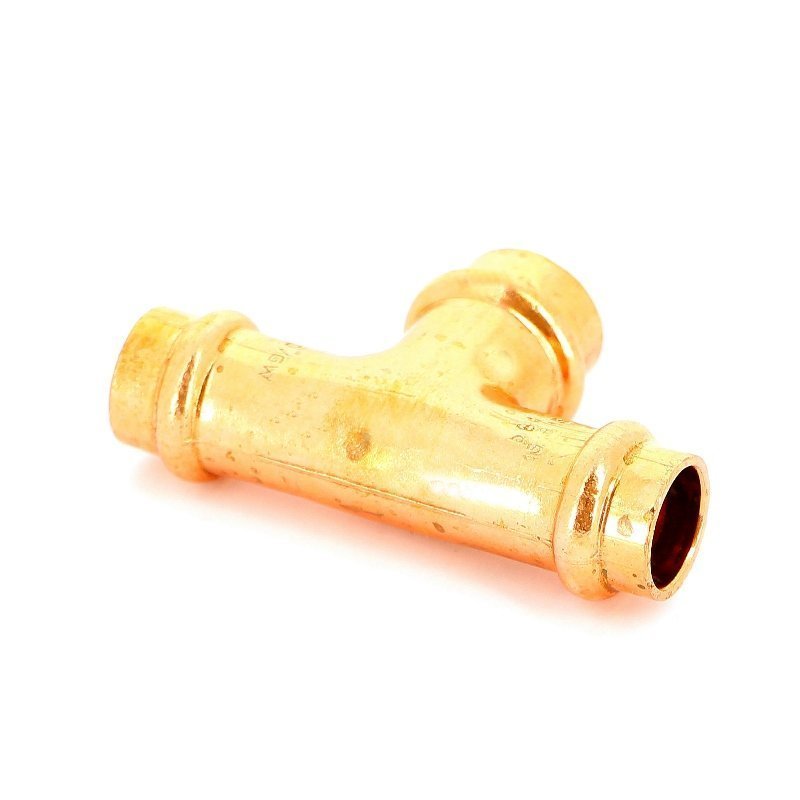 Тройник пресс 15x18x15 медный IBP P513001518015 - Вид №1