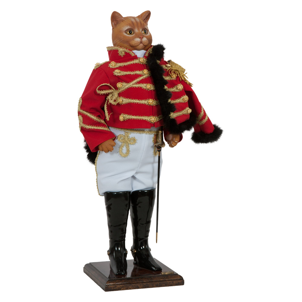 76091 Коллекционная кукла Кот Гусар Ламберт BOGACHO 4627163961502