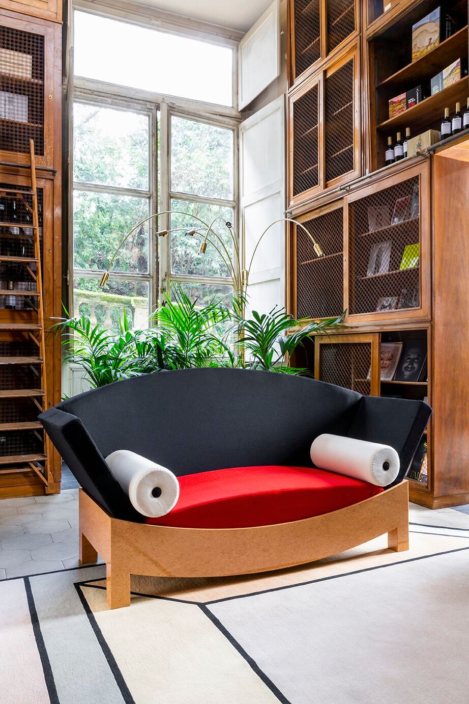 Шерстяное кресло с фанерной основой Poltronova Mitzi ARCH-00085501 - Вид №5