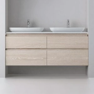 Avila Dos Тумба 150 (4 ящика) с 2 раковинами NOVA Color R6 Advance Trendy