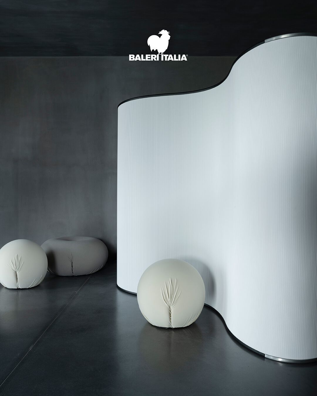 Круглый пуф из ткани BALERI ITALIA Tato ARCH-00106598 - Вид №9