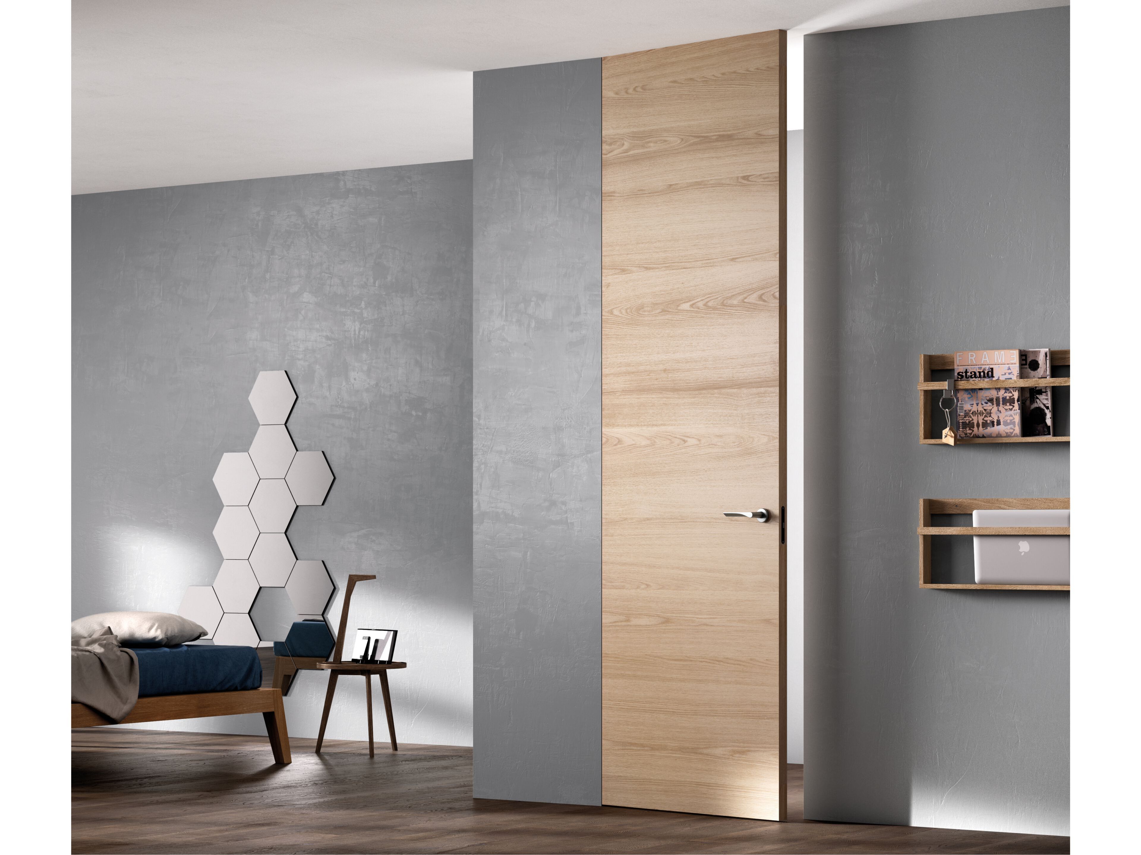 Деревянные стены заподлицо двери FERREROLEGNO ноль ARCH-00087940