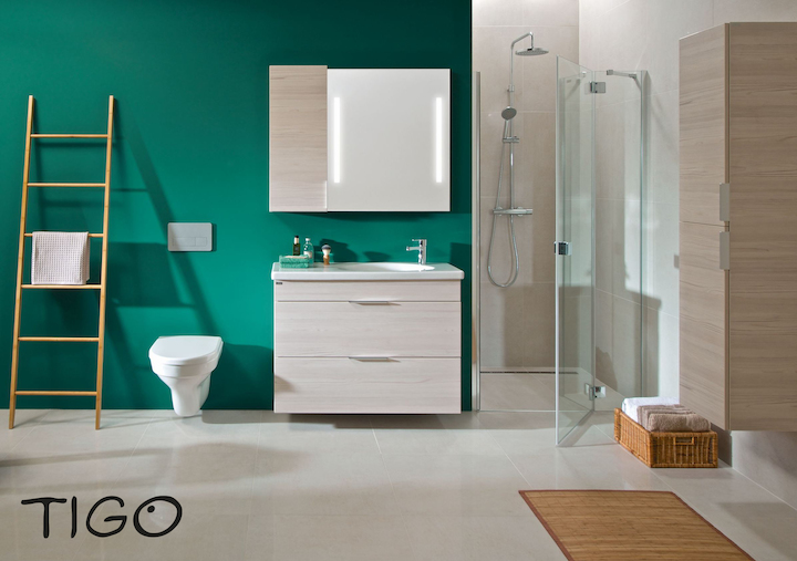 JIKA Тумба под раковину, для ванной H40J216 Tigo  - Вид №2