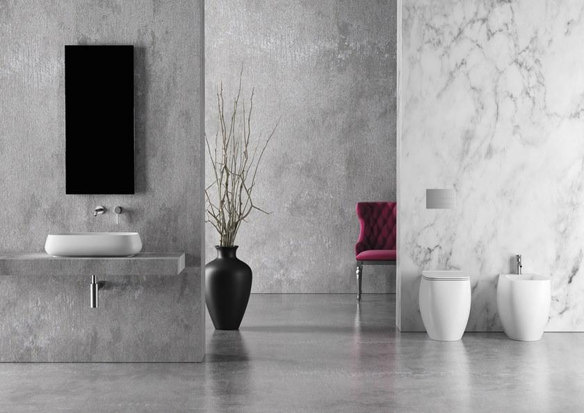 33100101.01 Приставной унитаз напольный Белый Alice Ceramica Nur Италия - Вид №10