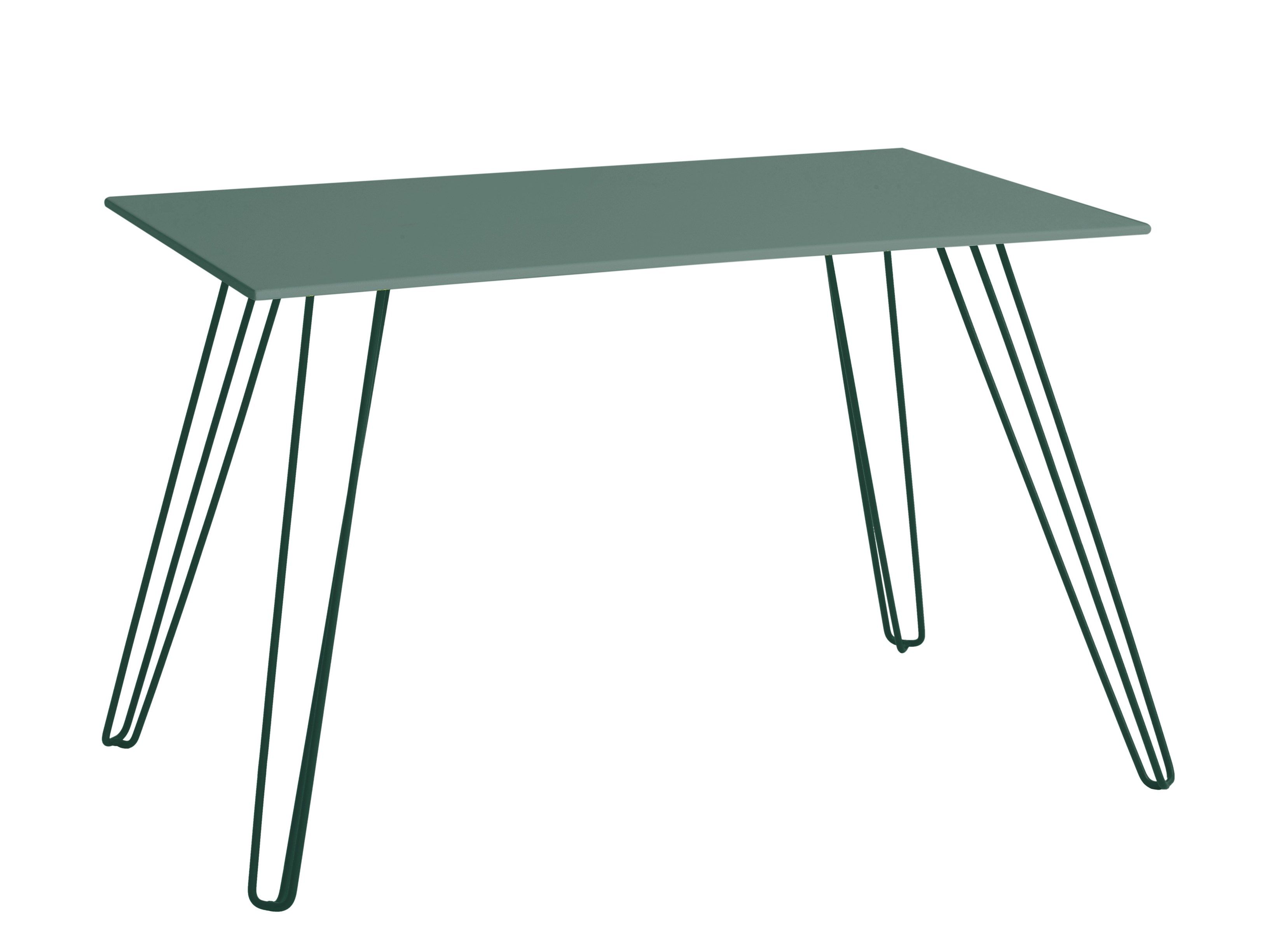 Прямоугольный садовый стол из оцинкованной стали iSimar Menorca ARCH-00129301