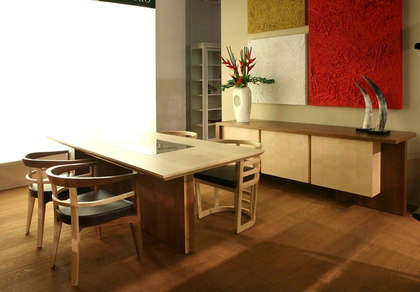 Morelato Комод из ореха и клена с распашными дверцами Cartesia Art. 1780 - Вид №2