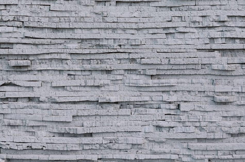 006 074 048 Рельефное пробковое настенное покрытие Slate Ash Grey GRANORTE RustiCork