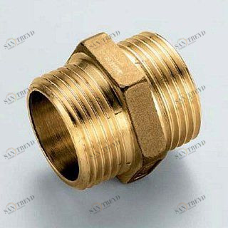 Ниппель 4''x4'' латунь TIEMME 1500487