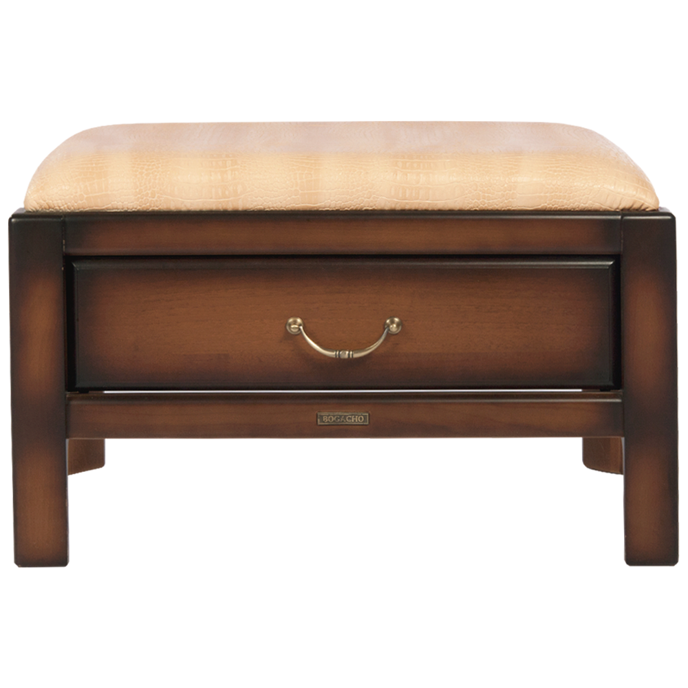 11162 Банкетка Лотос-Комби 6 Орех Беж BOGACHO 4627138171639