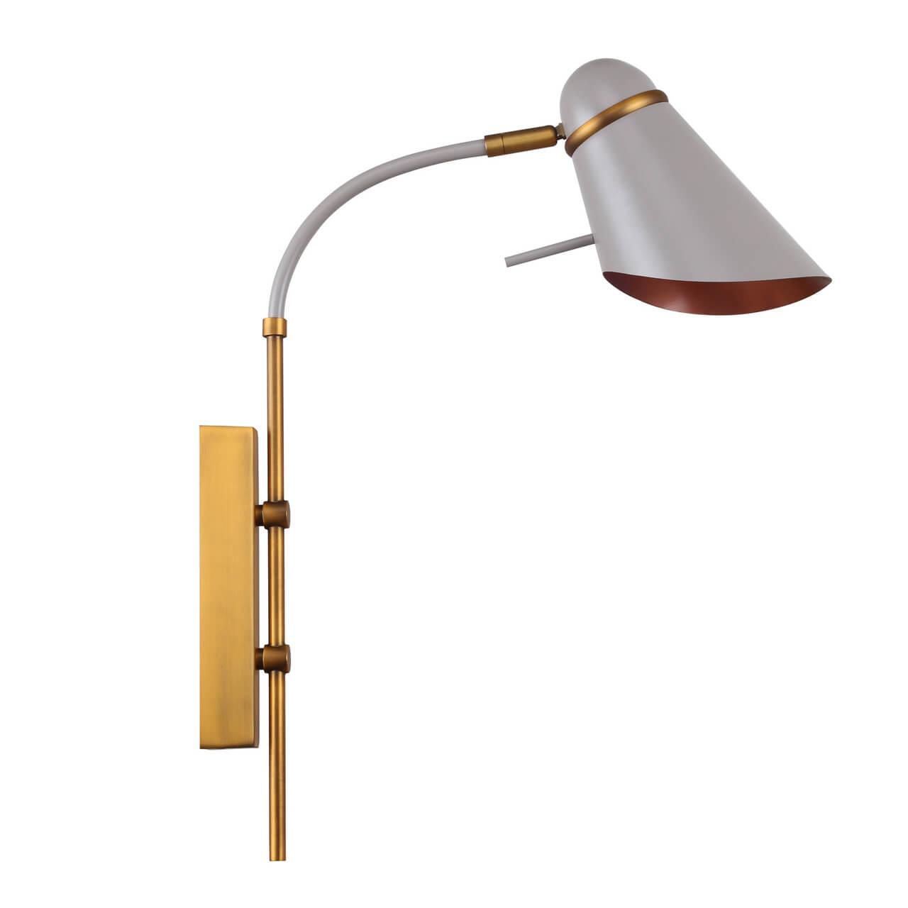 Бра настенное темно-серое Favourite Lovato 2666-1W FAVOURITE LOVATO 00-3930794 Серый  - Вид №1