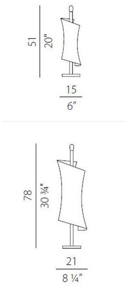 PANZERI Настольная лампа из дутого стекла Twister sun-id-1372073 - Вид №1