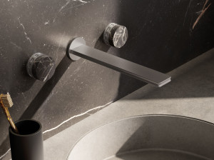 3 отверстия и настенный смеситель для раковины с отдельными розетками