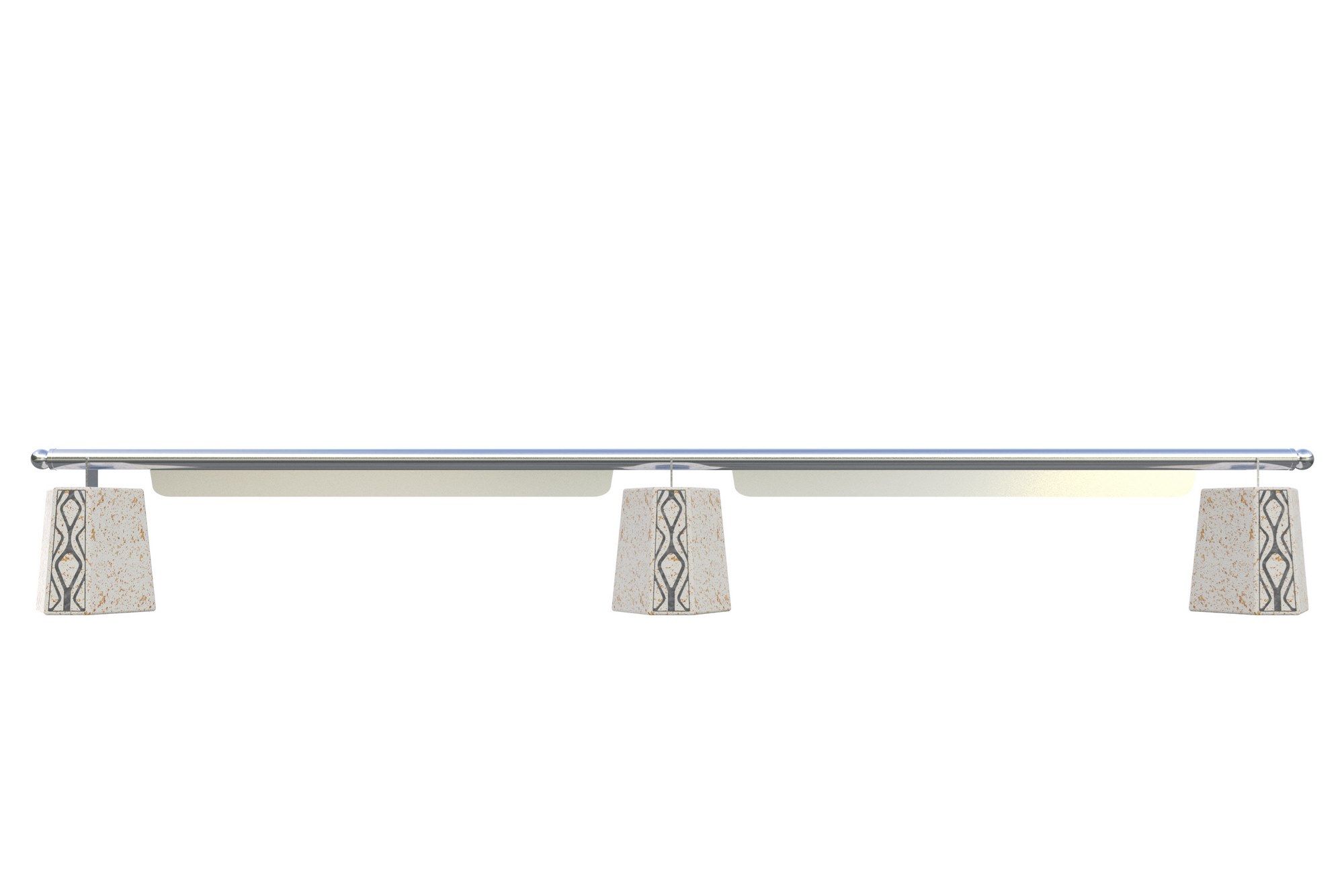 Фиксированный столбик из бетона и металла Lazzari Castle ARCH-00133409 - Вид №2