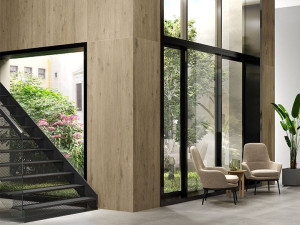 Пол / облицовка керамогранита под дерево