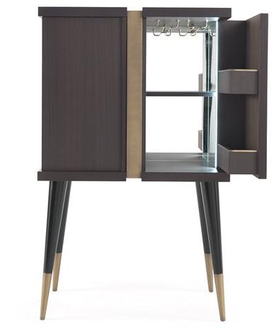 Gianfranco Ferré Home Деревянная барная стойка со встроенной подсветкой Sean Sea.115.a - Вид №2