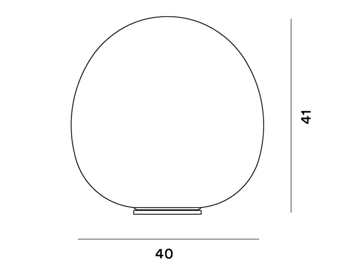 Настольная лампа из дутого стекла Foscarini Rituals ARCH-00038788 - Вид №2