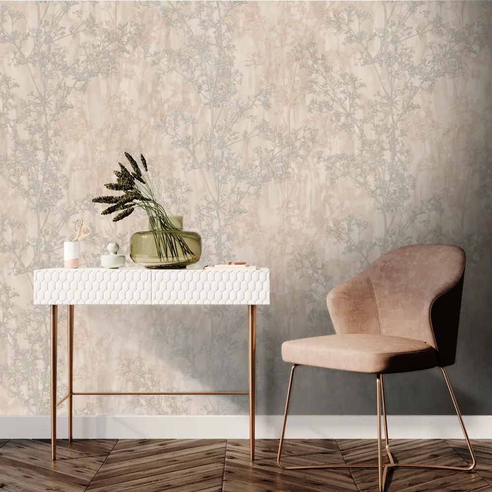 Обои флизелиновые Euro Decor Fjord светло-бежевые 1.06 м ED7113-01 88477281 STLM-2077983 - Вид №2