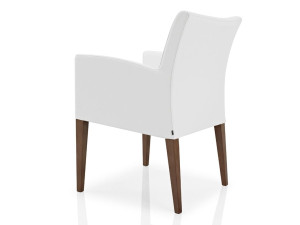 Тканевый стул с подлокотниками