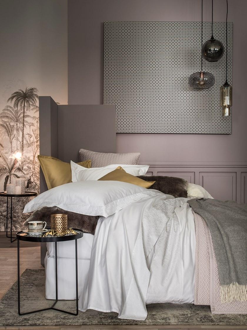 Alexandre Turpault Наволочка из однотонного хлопка Altesse sun-id-1379712 - Вид №2