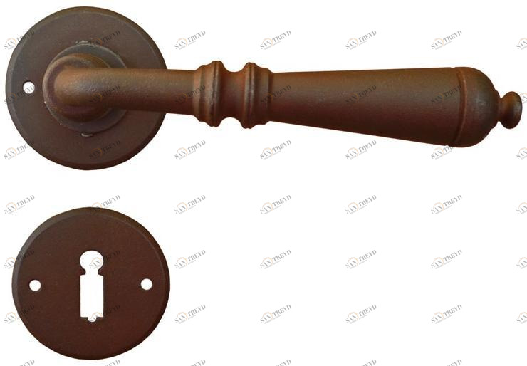 Galbusera Железная ручка на розетке с розеткой Mosca 2696 