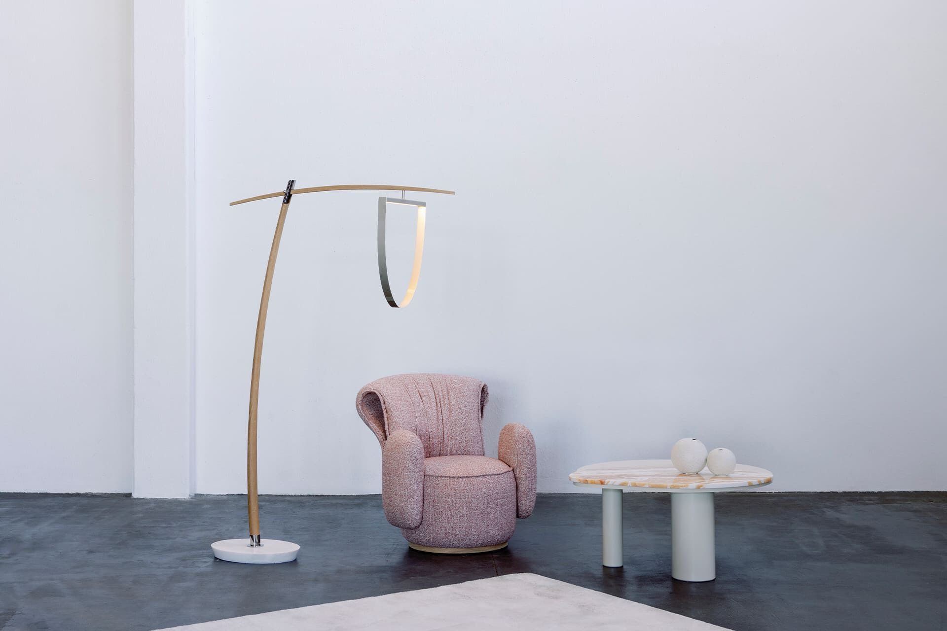 Светодиодная дуговая лампа из бука Greenapple LIMA ARCH-00142143 - Вид №1