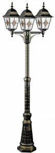 Садово-парковый светильник Arte Lamp Berlin A1017PA-3BN ARTE LAMP ФОНАРЬ 268766 Коричневый