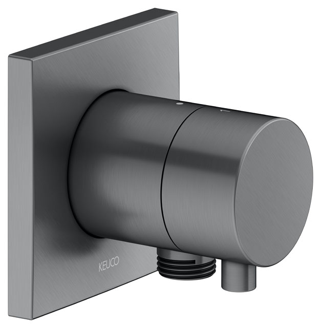 59556071102 Встраиваемый переключатель на 2 потребителя с выводом для шланга DN 15 KEUCO IXMO - Вид №5