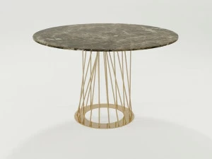 Barel Мраморный стол и твердые железные прутья Sistema santiago