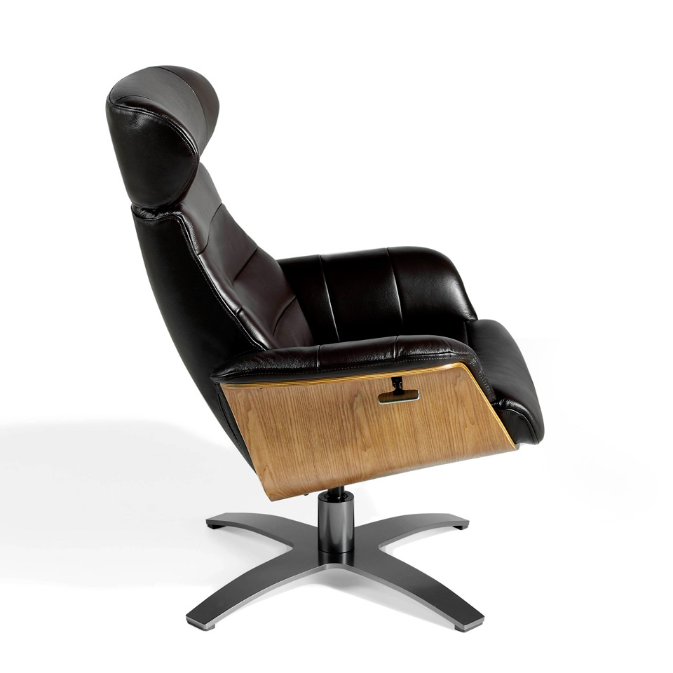 067160 Поворотное кресло коровья кожа A928 Angel Cerda 