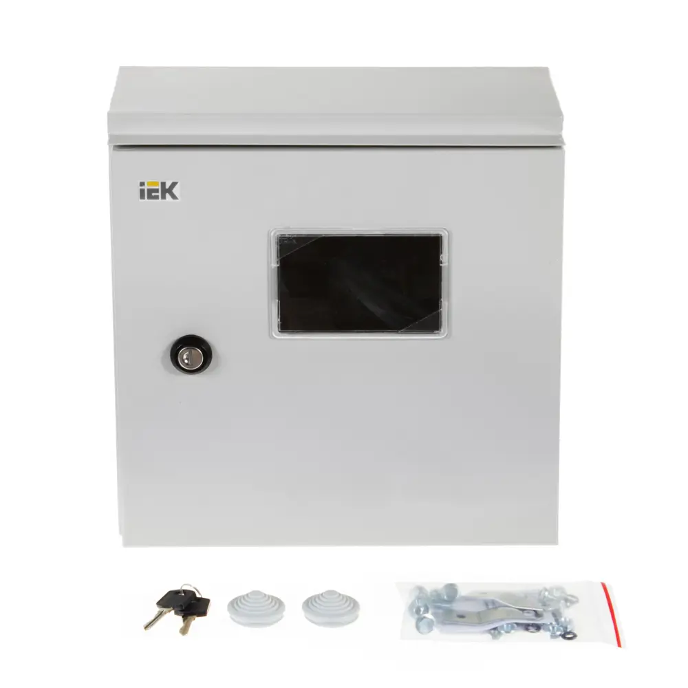 Металлический электрощит IEK Home для вводно-учетных систем с защитой IP66 12407270 STLM-0002133 - Вид №2